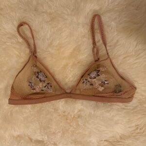 La Perla Sheer Nude Bra, Sz. 34B